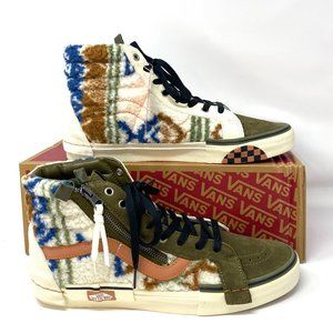 VANS Sk8-Hi Reissue Canvas Wood Multi Sneakers Men